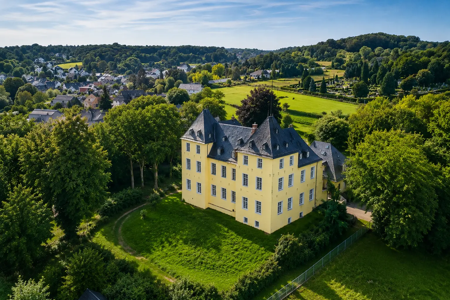 Stadtansicht von Alfter – Hauskaufberatung durch Architekt